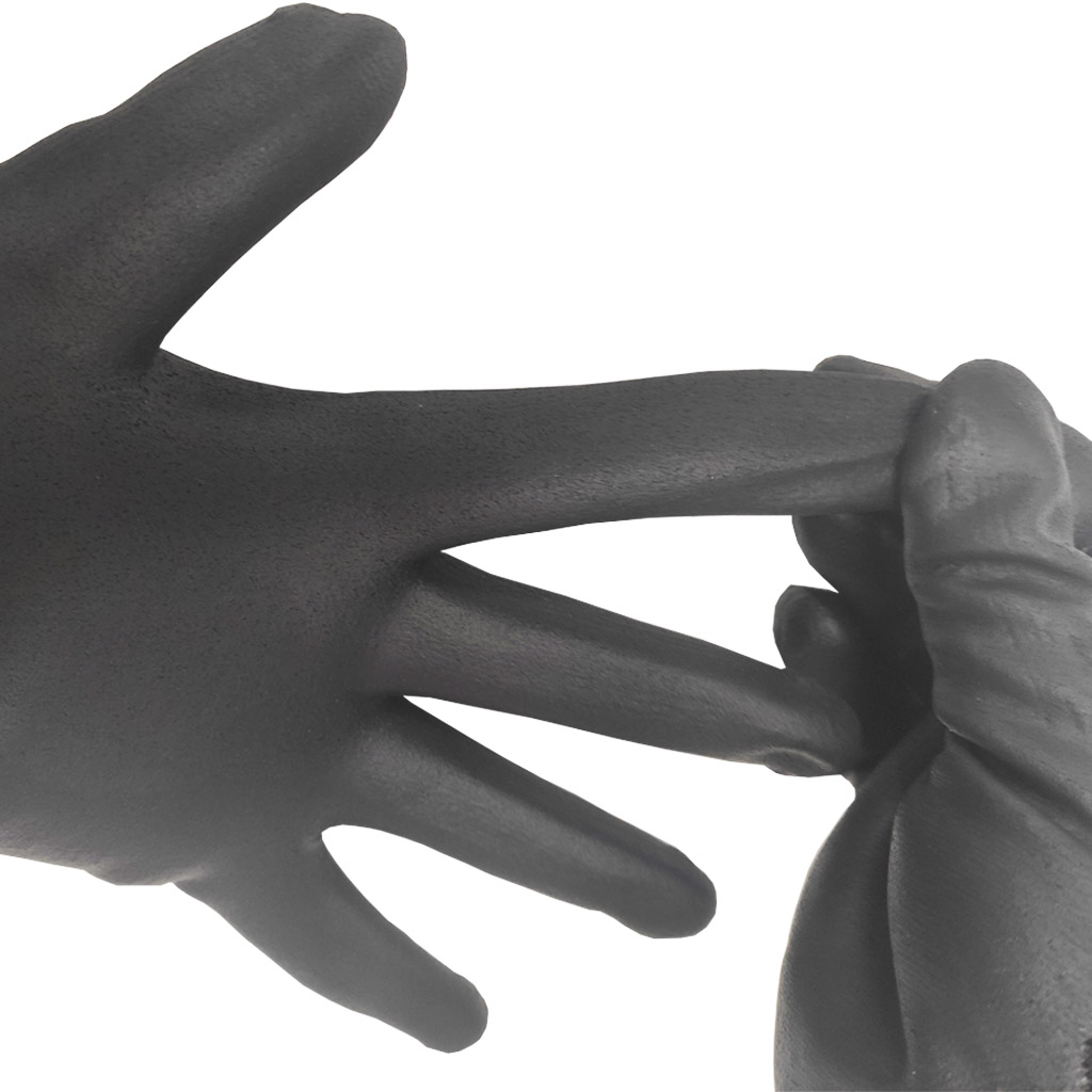 excellent quality 15G chemical industry nylon nitrile coat gloves