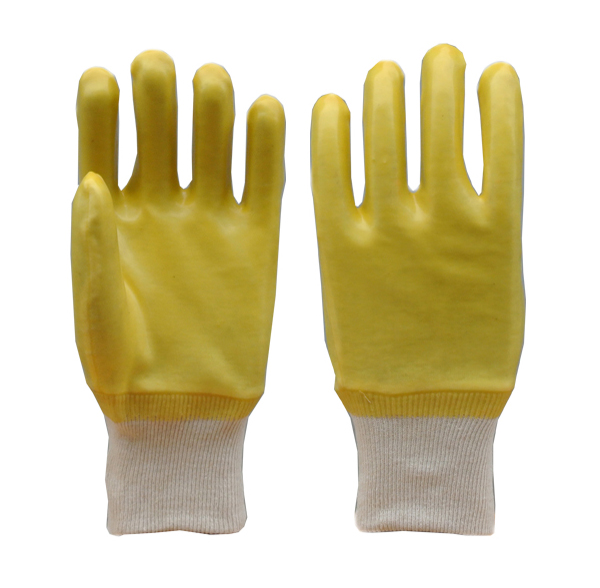 28/45cm PVC industrial gloves PVC gloves
