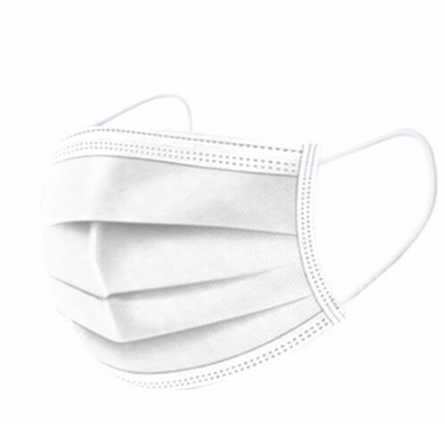 Disposable medical mask/white